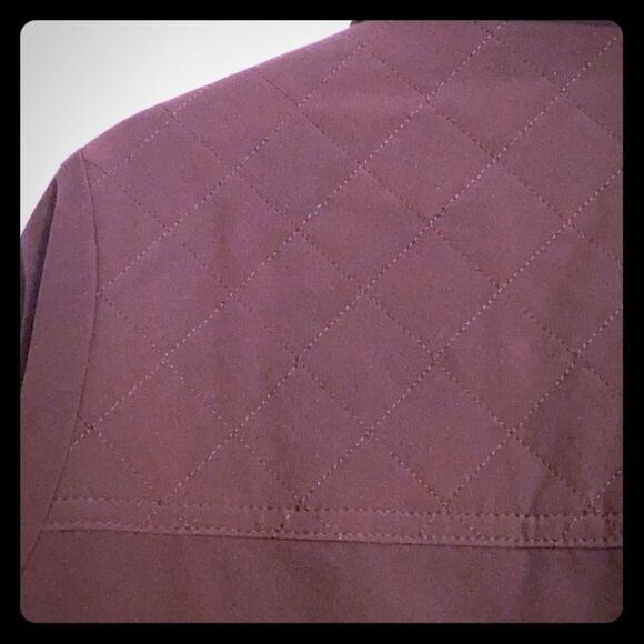 Chico’s rich dark brown zip jacket/ pockets - Picture 5 of 9